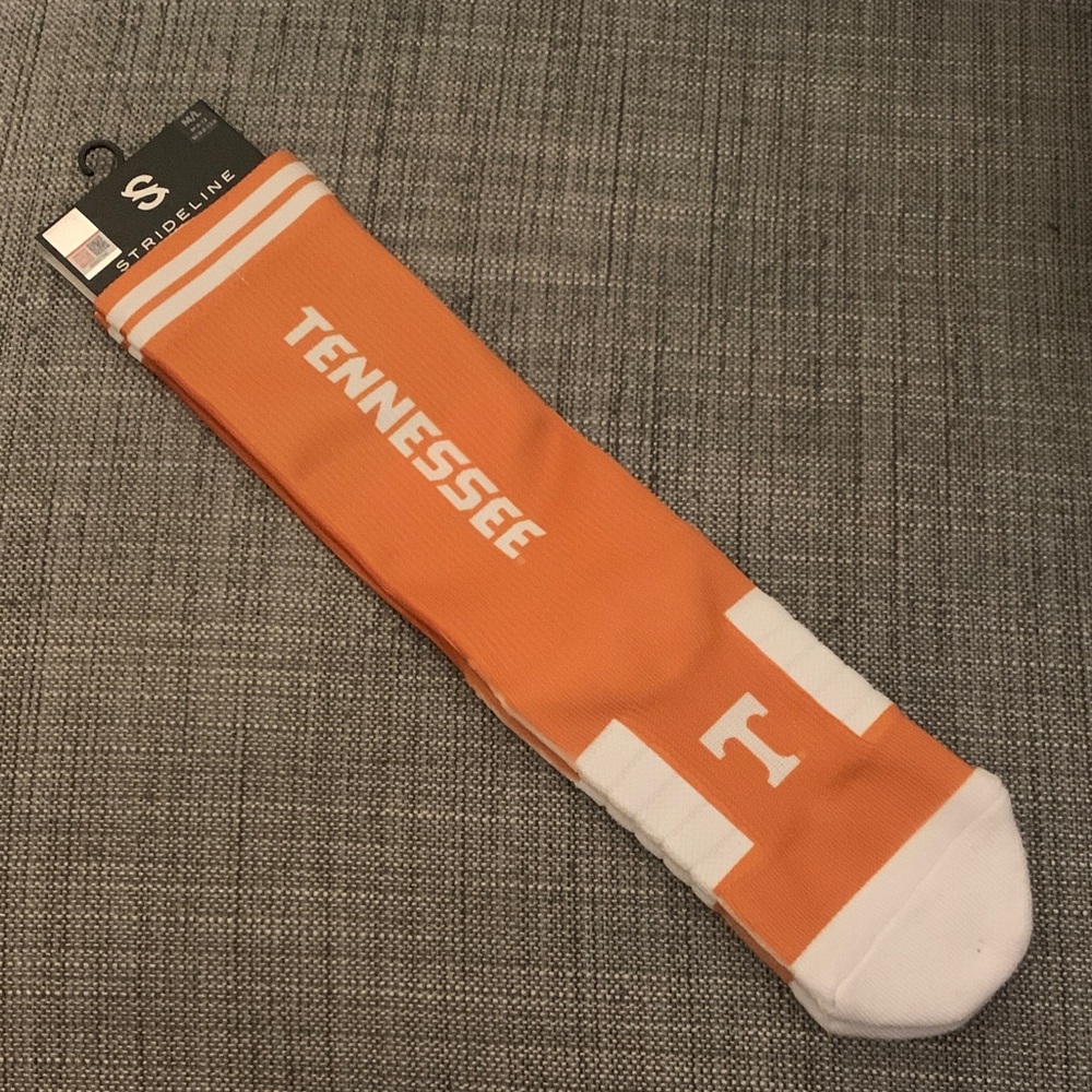 Men’s Sz L NWT University of Tennessee Orange Socks